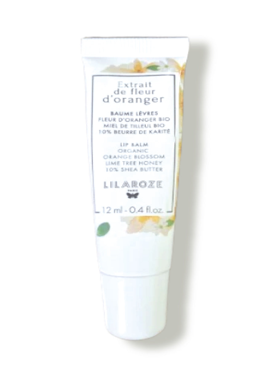 Baume à Lèvres – Extrait de Fleur d’Oranger | Lilaroze | Nutrition & Douceur