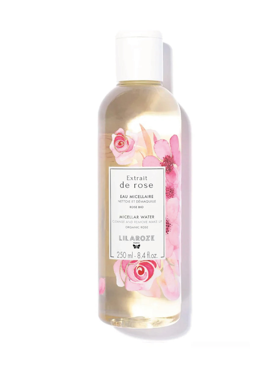 Eau Micellaire – Extrait de Rose | Lilaroze | Démaquillant Douceur