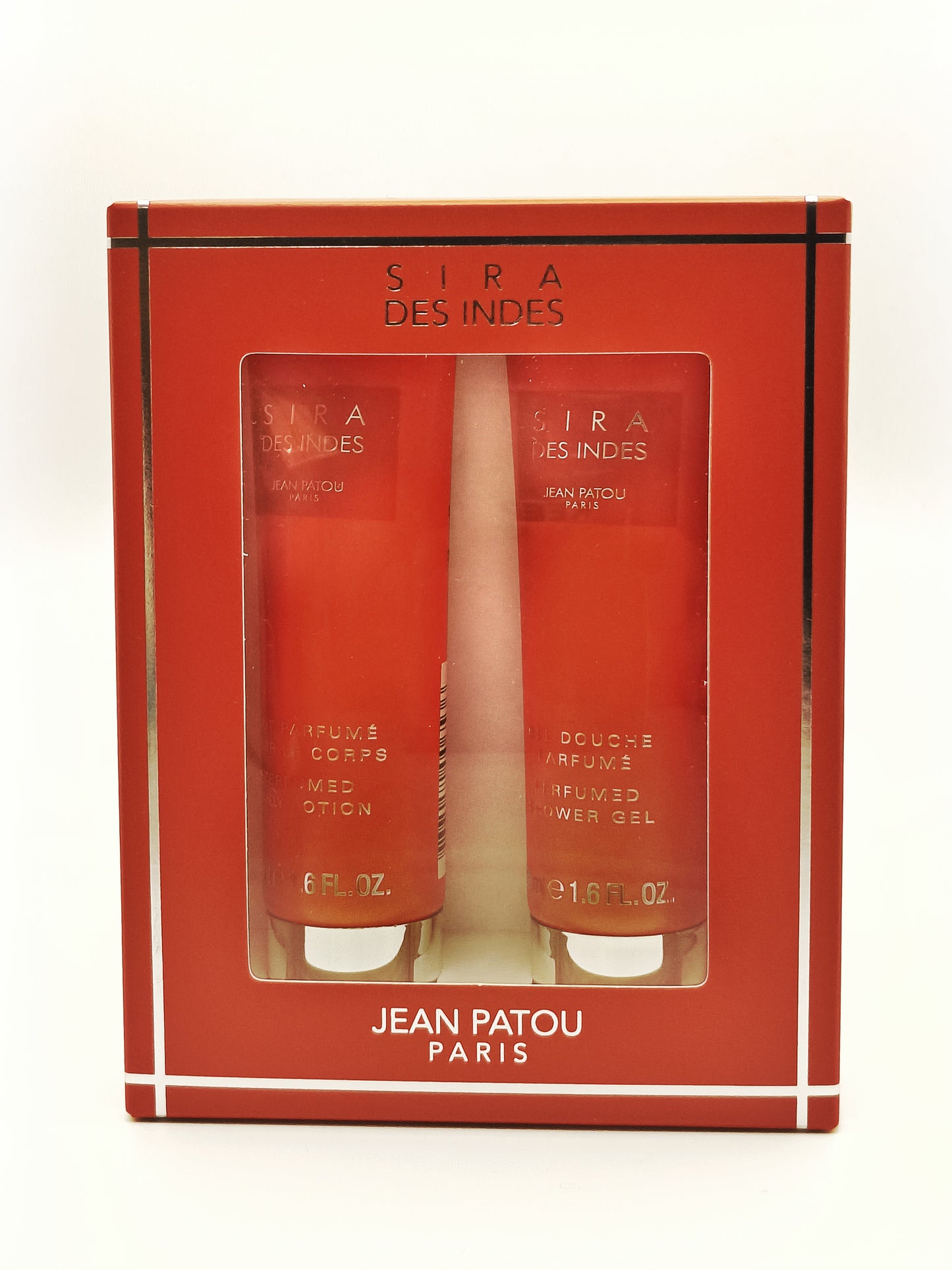 Sira Des Indes Jean PATOU | Gel Douche 50Ml + Lait pour le Corps 50Ml | Coffret pour Femme