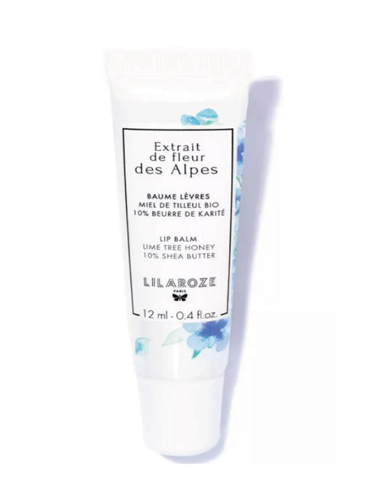 Baume à lèvres – Extrait de Fleur des Alpes | Lilaroze | Hydratation & Protection Naturelle