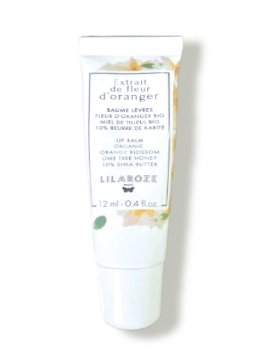 Baume à Lèvres – Extrait de Fleur d’Oranger | Lilaroze | Nutrition & Douceur