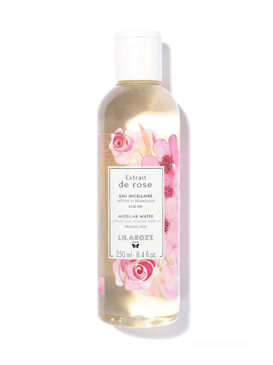 Eau Micellaire – Extrait de Rose | Lilaroze | Démaquillant Douceur