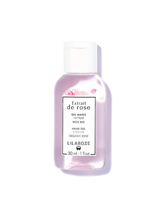 Gel Mains Nettoyant – Extrait de Rose | Lilaroze | Hygiène & Douceur