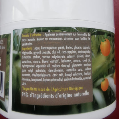 Valentino Extrait de fleur d’oranger BIO crème corps 10% beurre de karité
